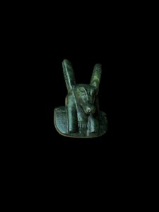 Handcrafted Egyptian God Seth Statue: Ancient Mythology Amulet - Image 4