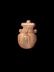 Hand-Carved God Bes Amulet Pendant: Egyptian Art Necklace - Image 4