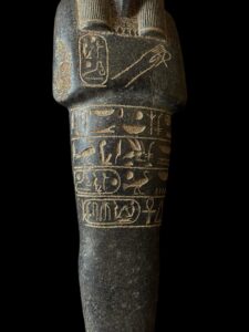 Egyptian God Sobek Statue: Nile God Ushabti - Image 4
