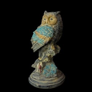 Egyptian Owl Sculpture: Ancient Art Replica - Image 4