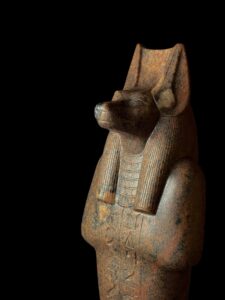 Stone Egyptian God Anubis Statue: Jackal God of Afterlife - Image 4