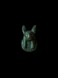 Goddess Unut Stone Amulet: Egyptian Rabbit Statue - Image 4