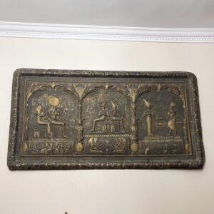 Nefertiti Tomb Wall Relief: Ancient Egyptian Gods Ra & Osiris - Image 4