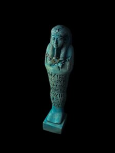 Hand Carved Stone Ushabti Statue: Egyptian Replica Artifact - Image 4