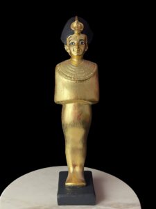 Egyptian King Tutankhamun Statue: Museum Replica - Image 4