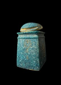 Egyptian Scarab Replica: Ancient Hieroglyphic Decor - Image 4