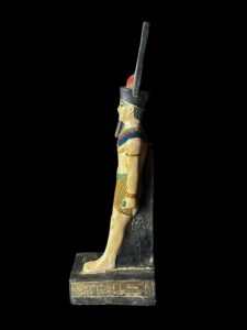 Egyptian God Amun Statue: Museum Replica - Image 4