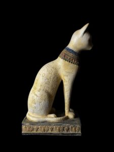 Ancient Egyptian Goddess Bastet statue, Home decor statues made in Egypt - Image 4