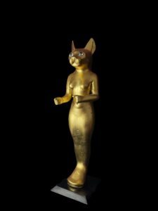 Large Egyptian Goddess Bastet Cat Statue: Home Decor - Image 4