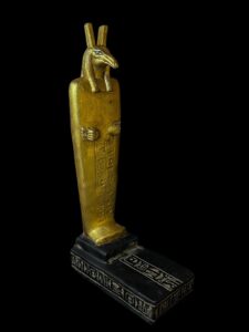 Handcrafted God Seth Statue: Authentic Egyptian Decor - Image 4
