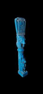 Manifest Handmade Goddess Hathor Statuette , Statue for the Egyptian Goddess Venus - Image 4