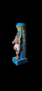 Egyptian Baboon Stone Statue: Museum Replica, Thoth Symbol - Image 4