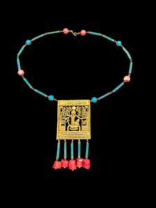 Rare Pharaonic Necklace: Ancient Egyptian Figures - Image 4