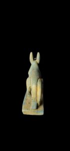Handcrafted Stone Anubis Statue: Egyptian God Sculpture - Image 4