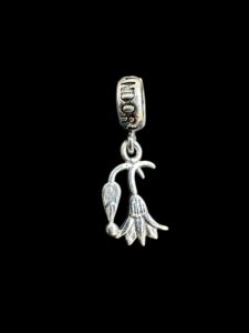 925 Sterling Silver Lotus Flower Necklace - Egyptian Charm - Image 4