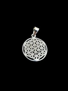 Handcrafted Flower of Life Pendant: Egyptian Spiritual Jewelry - Image 4