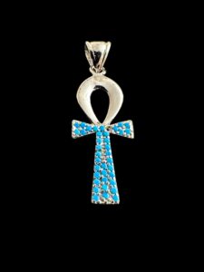 Silver Egyptian Ankh Key of Life Pendant: Handmade in Egypt - Image 4