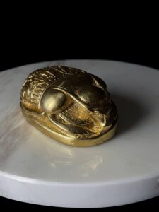 Goddess Hathor Scarab Beetle: Egyptian Good Luck Symbol - Image 4