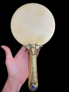 Goddess Hathor Mirror: Ancient Egyptian Religious Artifact - Image 4