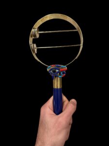 Eye of Horus Sistrum: Ancient Egyptian Musical Instrument - Image 4