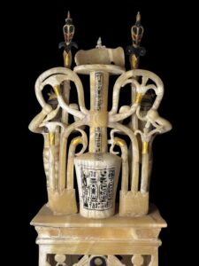 Alabaster Perfume Vase: Tutankhamun Replica - Image 4