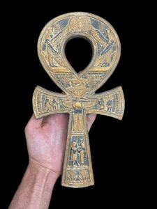Hand-Crafted Ankh Cross: Key of Life Symbol - Image 4