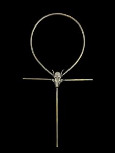 Hand-Crafted Ankh Cross: Key of Life with Goddess Hathor - Image 5