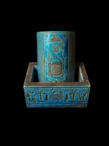 Egyptian Scarab Jewelry Box: Ancient Inscription, Pharaonic Decor - Image 5