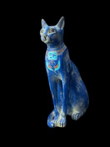 Egyptian Goddess Bastet Cat Statue - Home Decor Made in Egypt - Image 5