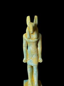 Handcrafted God Seth Statue: Authentic Egyptian Decor - Image 5