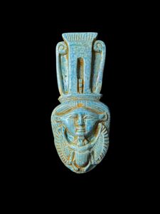 Goddess Hathor with Scarab beetle symbol for protection and Luck - Image 5