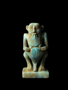 Hand Carved God Bes Statue: Egyptian Home Decor - Image 5