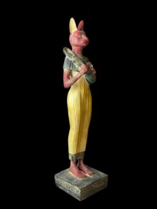 Ancient Egyptian Goddess Bastet statue, Home decor statues made in Egypt - Image 5