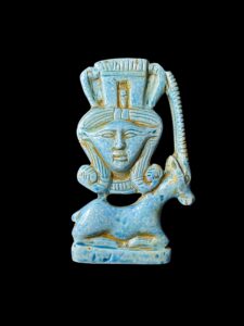 Goddess Hathor with Egyptian deer symbol - Image 5
