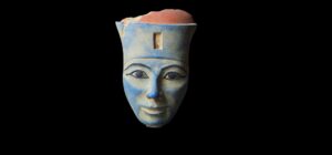 Egyptian Mask Statue: Ancient Egypt Replica Artifact - Image 5