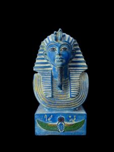 Egyptian King Tutankhamun Statue: Museum Replica - Image 5