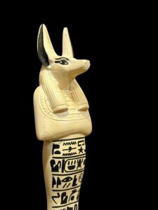 Egyptian God Anubis Statue - Handmade Ancient Egypt Decor - Image 5