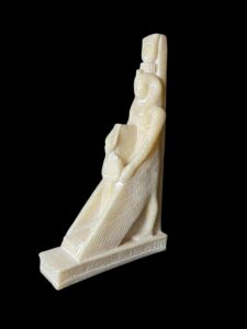 Goddess Isis statue with God Osiris museum statue, unique Isis goddess Statue. - Image 5