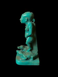 Egyptian Horus Cippus Stele: God Bes Protection Amulet - Image 5