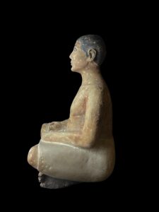 Egyptian Scribe Statue: Ancient Egypt Replica Artifact - Image 5
