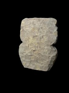 Handcarved Stone Queen Statue: Ancient Egyptian Cobra & Eye of Horus - Image 5