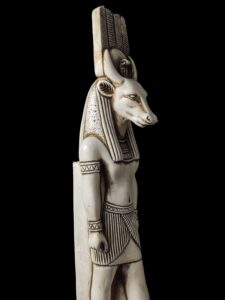 Manifest Handmade Goddess Hathor Statuette , Statue for the Egyptian Goddess Venus - Image 5