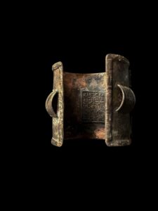 Vintage Bronze Goddess Sekhmet Bracelet - Image 5