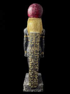Granite Egyptian Goddess Sekhmet statue. - Image 5