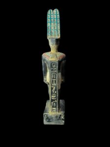 Egyptian God Amun Statue: Museum Replica, Creator God - Image 5