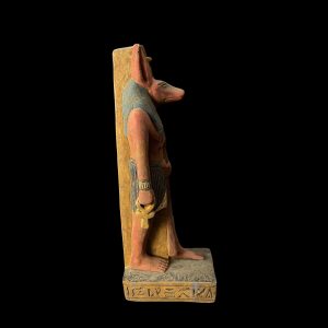 Jackal God Anubis statue made in Egypt, Egyptian Anubis sculpture. - Image 5