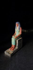colorful Goddess Isis statue, unique Isis goddess Statue. - Image 5