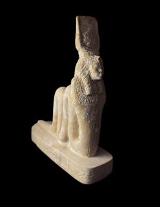 Handcrafted Cobra Goddess Hathor Statue: Egyptian Protection Artifact - Image 5