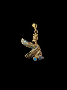 Egyptian Nekhbet Vulture Goddess Pendant Necklace - Image 5