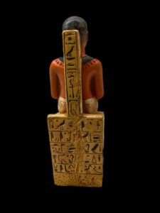 Museum Imhotep Statue - Ancient Egyptian Engineer Imhotep - the builder of Djoser's unprecedented step pyramid complex - Image 5